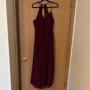 Azazie A-line Chiffon Bridesmaid Dress